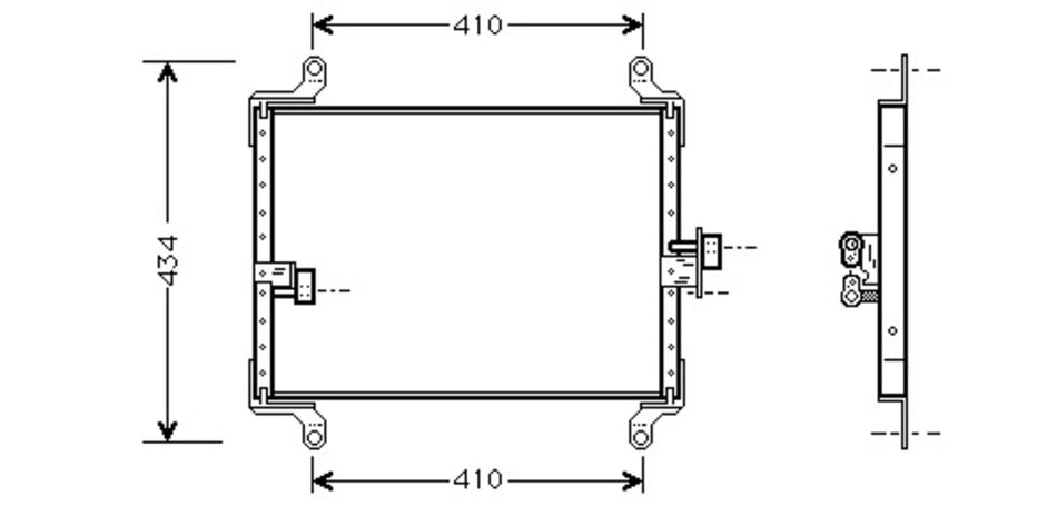 Condensatore Per Citroen Jumper (CI950C003)