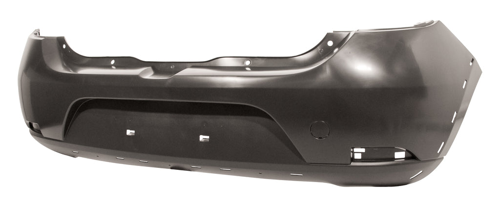 Paraurti Posteriore-Nero-Liscio Da Primerizzare-Con Tracce Pdc-Con Tappo Copri Gancio Traino Per Dacia Sandero Stepway (DA2261051)