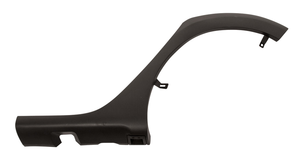 Parafanghino Posteriore Sinistro-Parte Anteriore-Nero Goffrato-Con Clips Per Dacia Sandero Stepway (DA2261584)