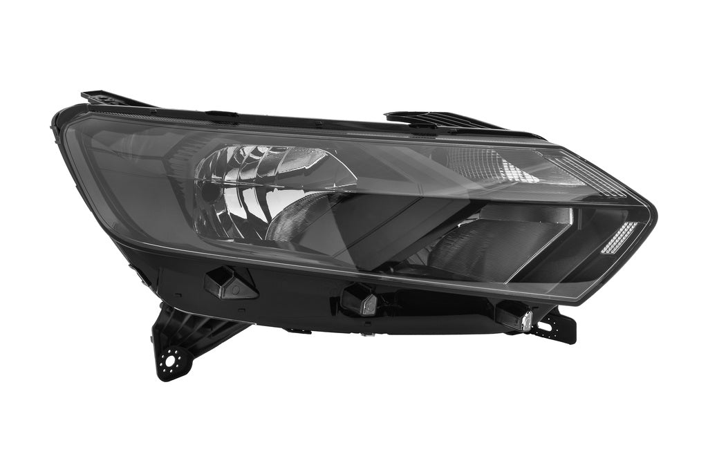 Proiettore Destro H7+h15-Elettrico-Con Motore-Nero Per Dacia Sandero (DA2314815)