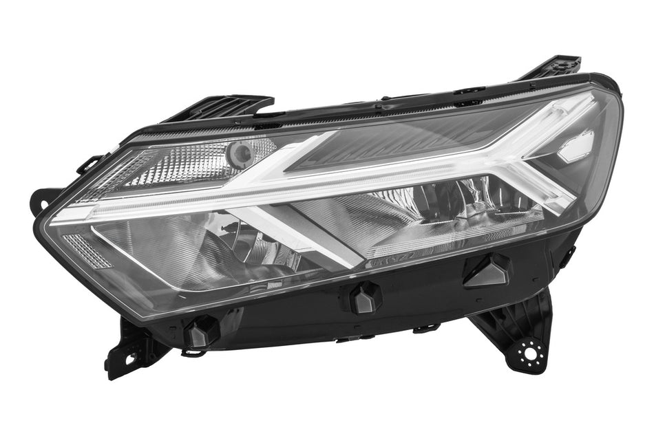 Proiettore Sinistro H7-Elettrico-Con Motore-Con Luce Diurna-Con Profilo Cromato-Led Per Dacia Sandero (DA2314904)