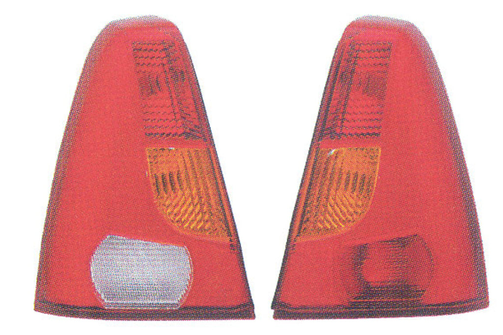 Fanale Posteriore Destro-Senza Portalampada-Arancio-Rosso Mod. 4 Porte Per Dacia Logan (DA3204153)
