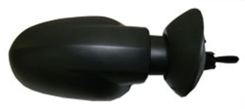 Retrovisore Destro-A Cavi-Nero-Convesso Per Dacia Logan (DA3207113)