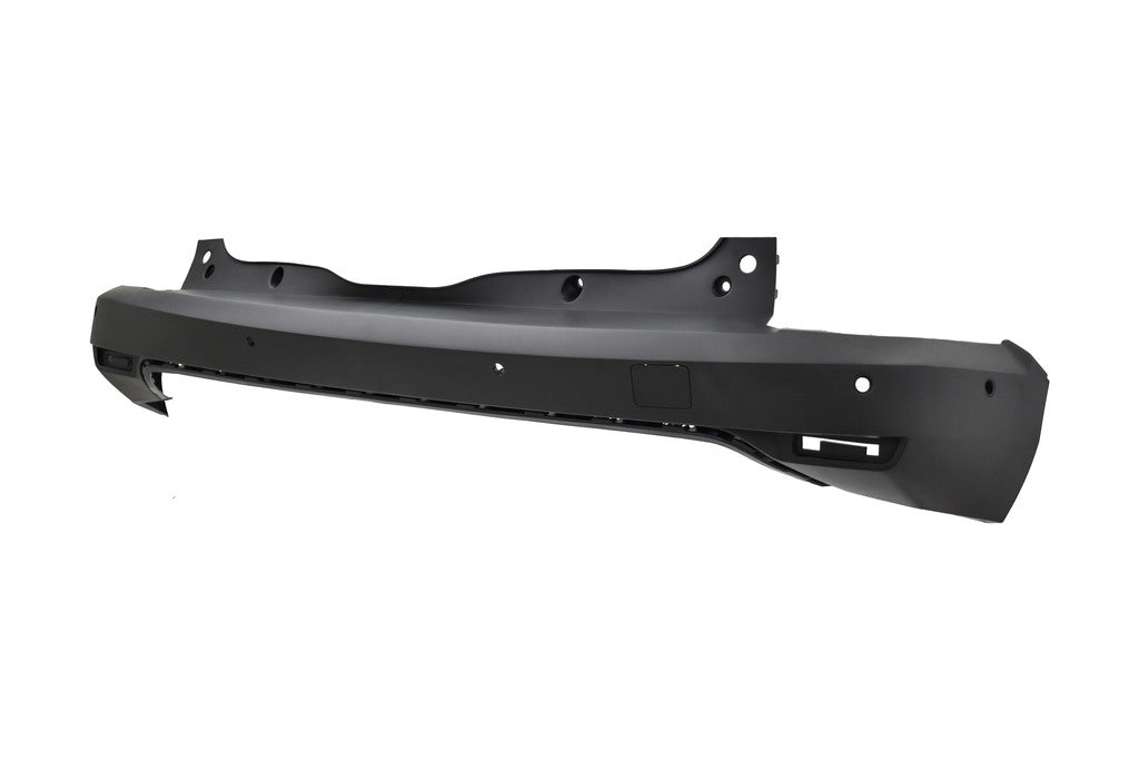 Paraurti Posteriore-Nero-Goffrato-Con Tappo Coprigancio-Con Fori Pdc+supporti-Con Fori Park Assist+supporti Per Dacia Jogger (DA7601071)