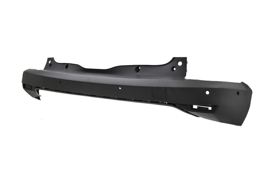 Paraurti Posteriore-Nero-Goffrato-Con Tappo Coprigancio-Con Fori Pdc+supporti-Con Fori Park Assist+supporti Per Dacia Jogger (DA7601071)