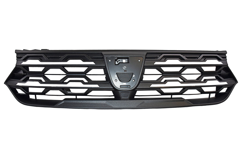 Griglia Radiatore-Nera-Goffrata-Con Modanatura Cromata Per Dacia Jogger (DA7602001)