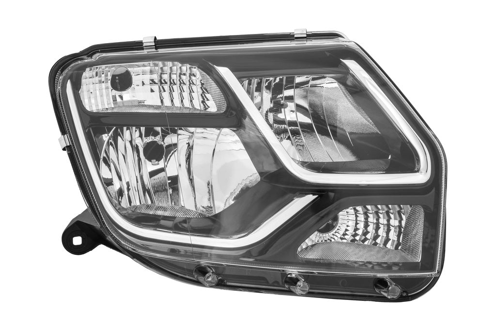 Proiettore Destro H1+h7-Senza Cavi Di Regolazione-Con Luce Diurna Per Dacia Duster (DA8224913AQ)