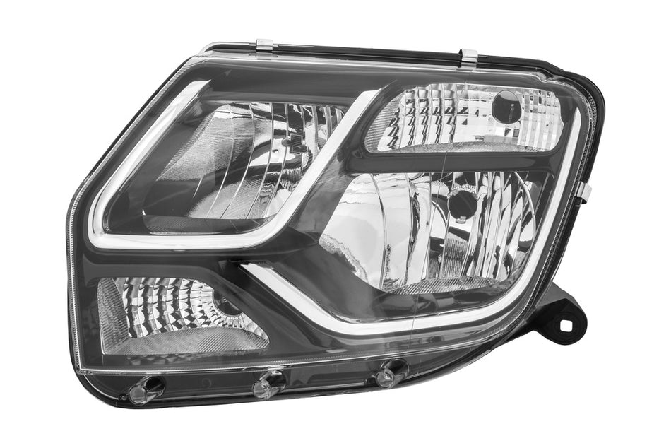 Proiettore Sinistro H1+h7-Senza Cavi Di Regolazione-Con Luce Diurna Per Dacia Duster (DA8224914AQ)