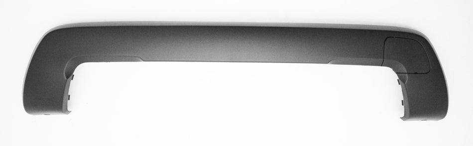 Modanatura Paraurti Posteriore-Centrale-Nera-Goffrata-Con Tappo Copri Gancio Traino Per Dacia Duster (DA8241265)