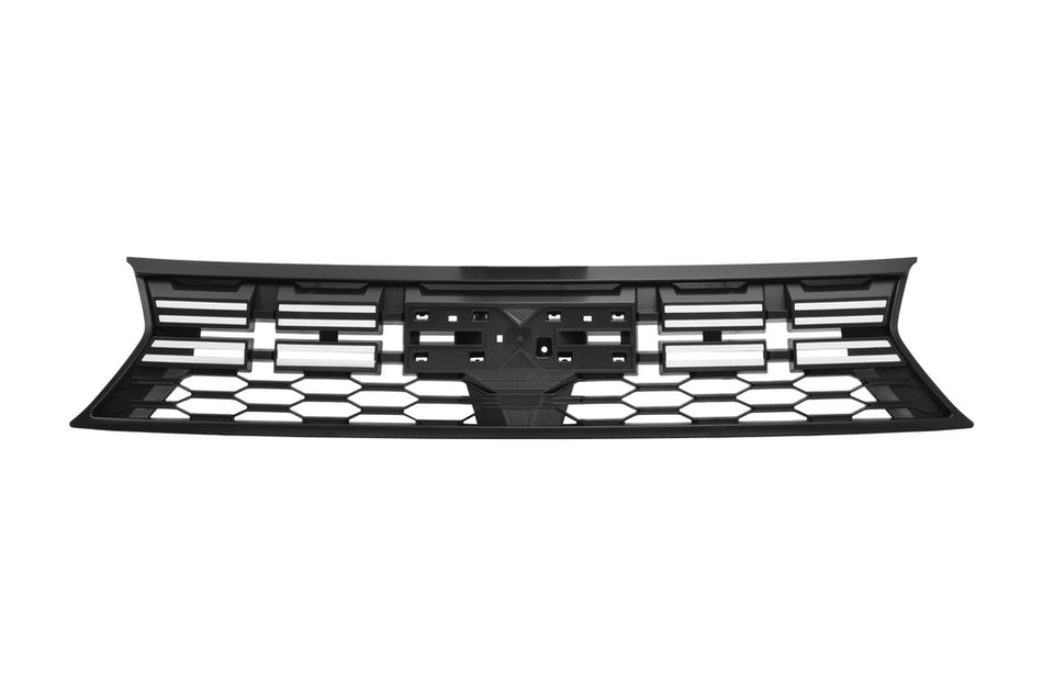 Griglia Radiatore-Nera-Con Fori Modanatura-Con Inserti Bianchi Per Dacia Duster (DA8262021)