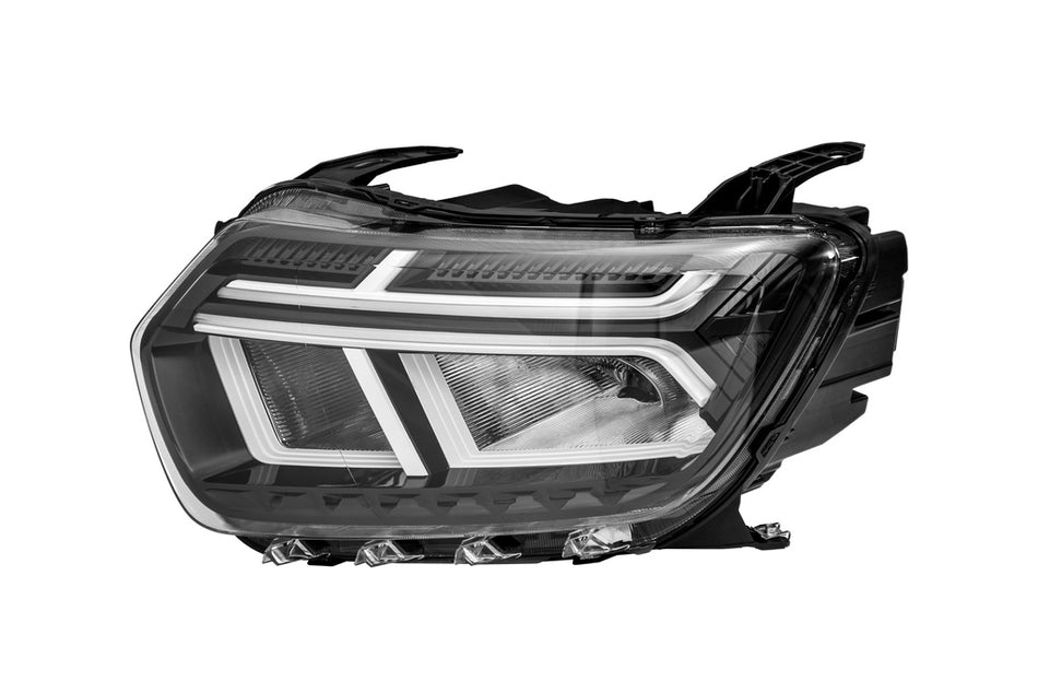 Proiettore Sinistro H1-Elettrico-Con Motore-Con Bordo Bianco-Led Mod. 23 > Per Dacia Duster (DA8264916)