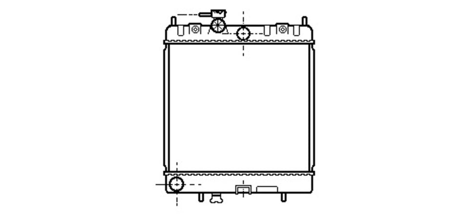 Radiatore Per Nissan Micra K11 (DS005R004)