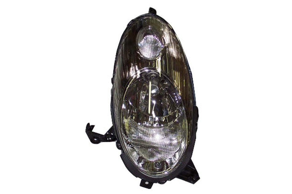 Proiettore Destro H4-Elettrico-Senza Motore-Nero Per Nissan Micra K12 (DS0114813)