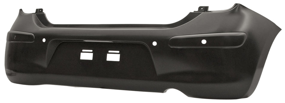 Paraurti Posteriore-Nero-Liscio Da Primerizzare-Con Fori Pdc Per Nissan Micra K13 (DS0141061)