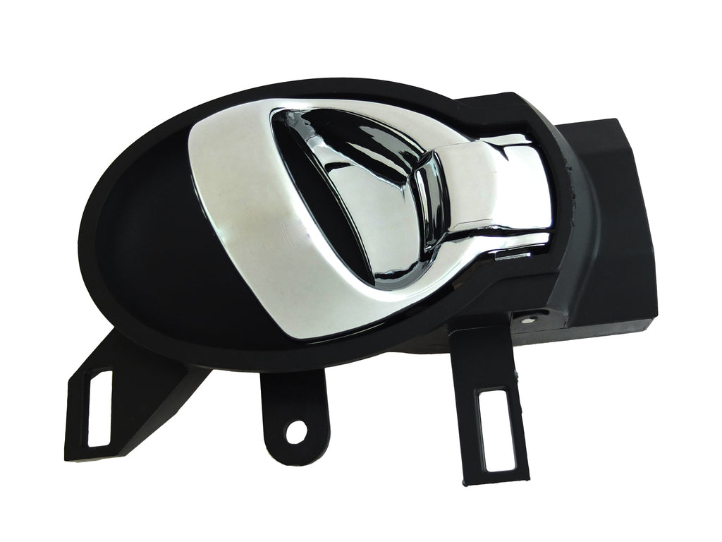 Maniglia Anteriore/posteriore Destra-Interna-Con Leva Cromata-Con Mostrina Nera Per Nissan Micra K13 (DS0148605)