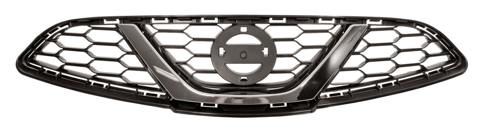Griglia Radiatore-Nera-Con Modanatura Cromata Per Nissan Micra K13 (DS0152001)