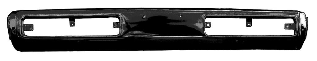 Paraurti-Centrale Anteriore-Grigio Scuro Mod. 93 > 96 Per Nissan Terrano - Pathfinder - King Cab 2wd/4dw (DS2711022)