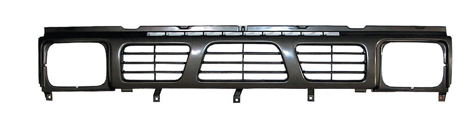 Griglia Radiatore-Nero-Argento Mod. King Cab 93-97 Per Nissan Terrano - Pathfinder - King Cab 2wd/4dw (DS2712021)
