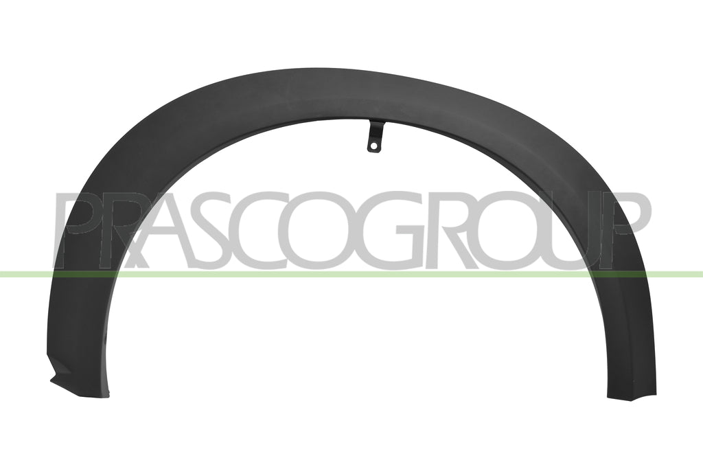 Parafanghino Anteriore Destro Nero Goffrato con Clips Per Nissan Juke dal 2019 al 2024 (DS7041581)
