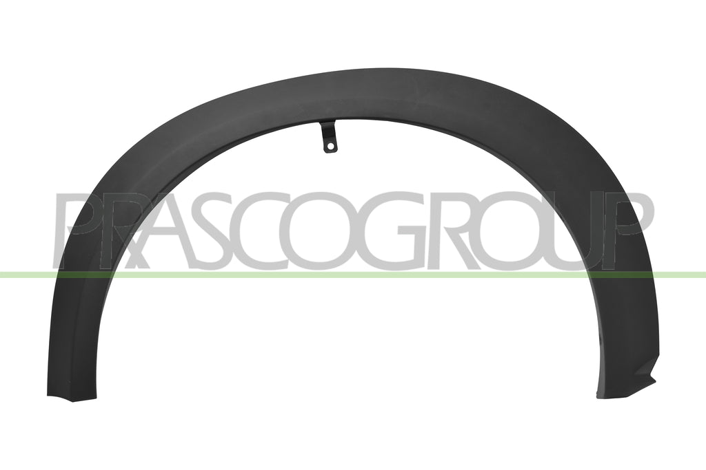 Parafanghino Anteriore Sinistro Nero Goffrato con Clips Per Nissan Juke dal 2019 al 2024 (DS7041582)