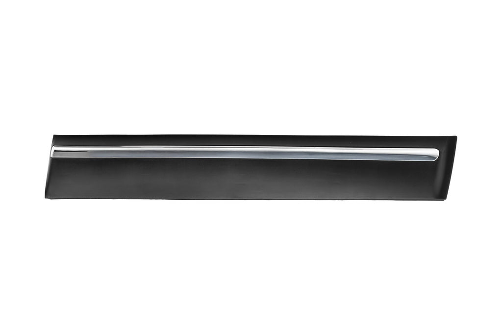 Modanatura Porta Anteriore Destra-Nera-Con Profilo Cromato Per Nissan Qashqai (j10) (DS7101413)