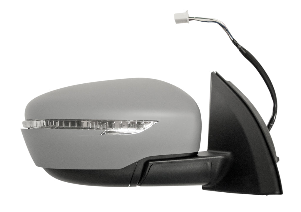 Retrovisore Destro-Elettrico-Con Primer-Termico-Con Fanale-Convesso-7 Pins Per Nissan Qashqai (j11) (DS7127313)