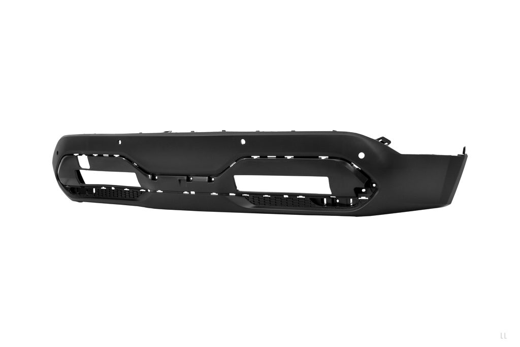 Paraurti Posteriore-Inferiore-Nero-Goffrato-Con Fori Pdc E Modanatura Per Nissan Qashqai (j12) (DS7141081)