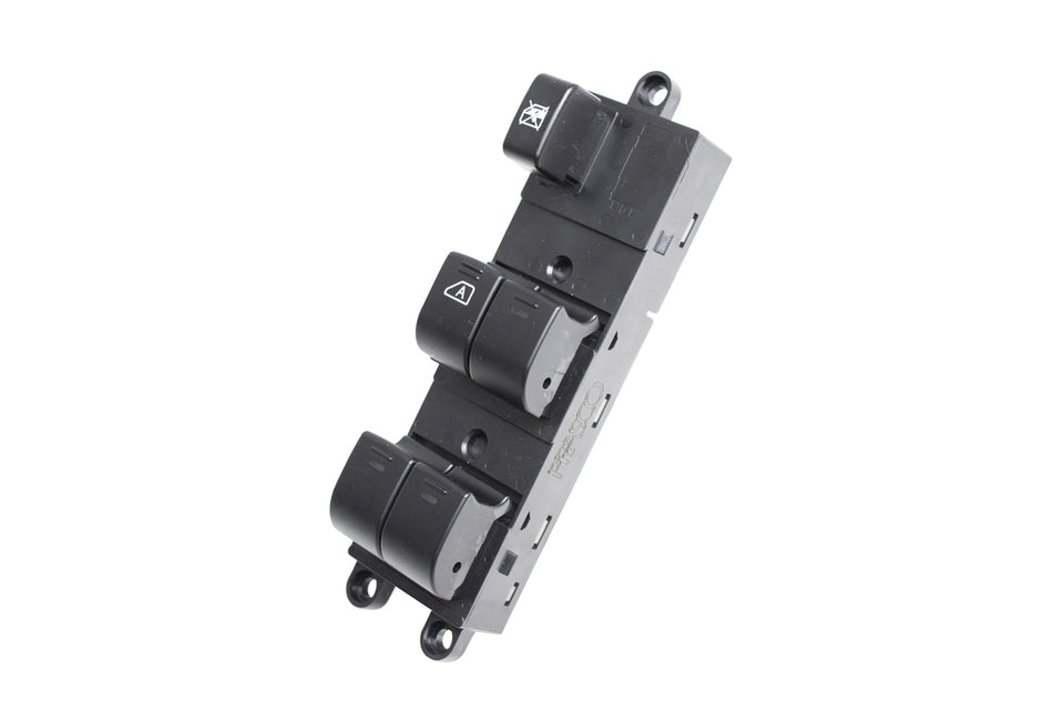 Pulsantiera Alzacristallo Porta Anteriore Sinistra-Nera-4 Interruttori-16 Pins Per Nissan Navara - Pathfinder (d40) (DS814WS04)