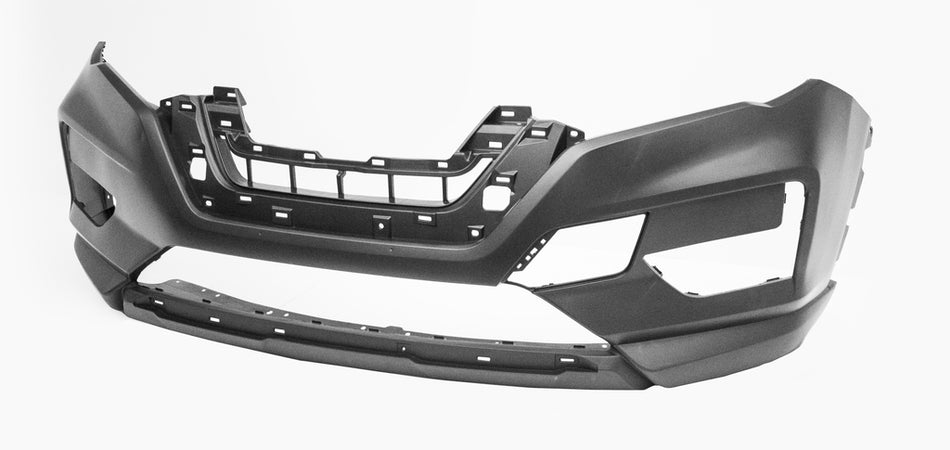 Paraurti Anteriore-Nero-Liscio Da Primerizzare-Con Tracce Pdcpark Assist E Lavafari Per Nissan X-Trail (DS8381001)