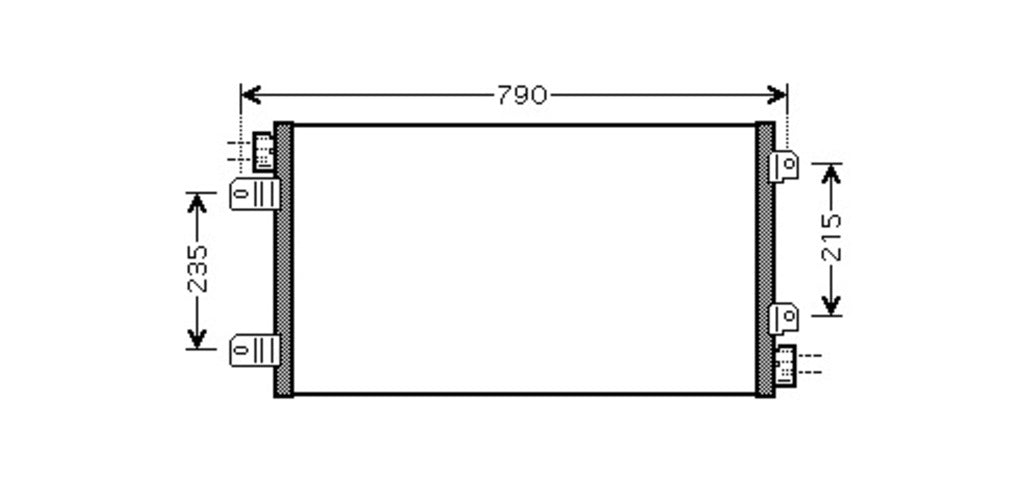 Condensatore Per Nissan Interstar (DS960C001)