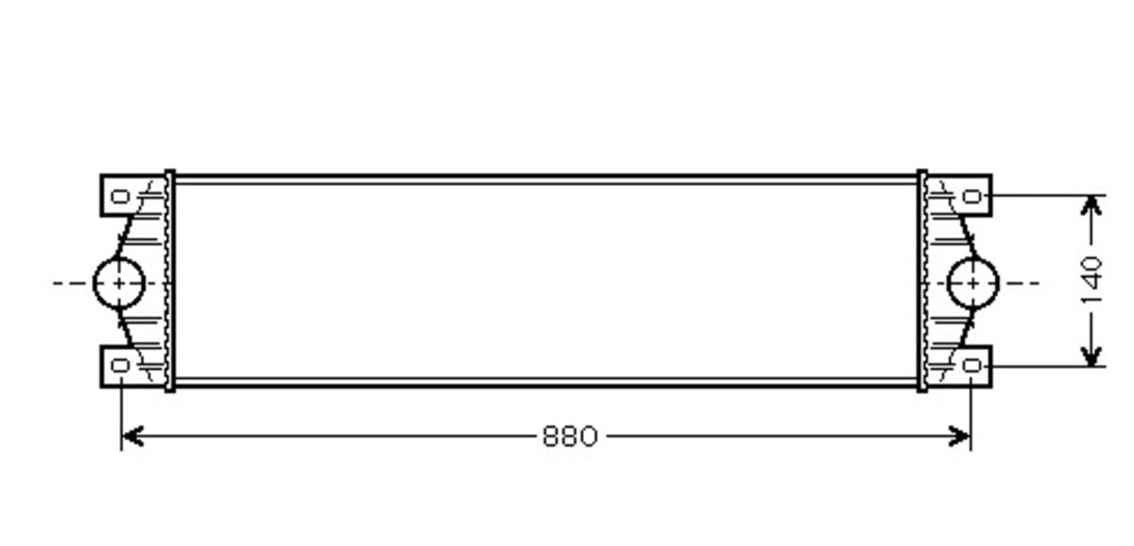 Intercooler Per Nissan Interstar (DS960N001)