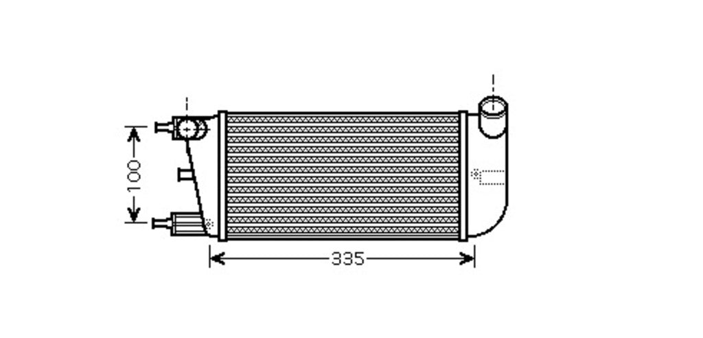 Intercooler Per Ford Ka (FD008N001)