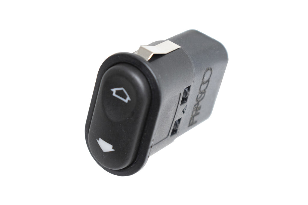 Interruttore Alzacristallo Porta Anteriore Destra/sinistra-Nero-6 Pins Per Ford Escort Mk Vi (FD028WS07)