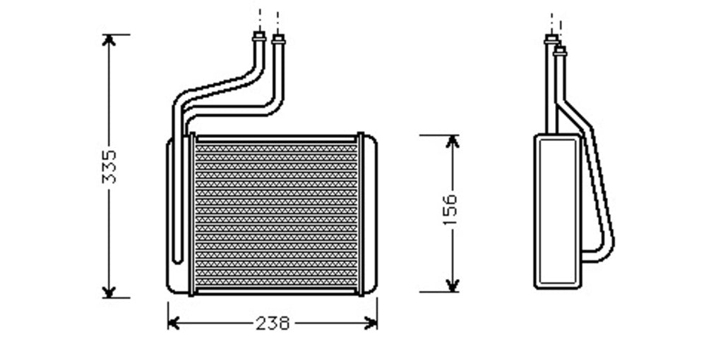 Riscaldatore Per Ford Mondeo (FD105H001)