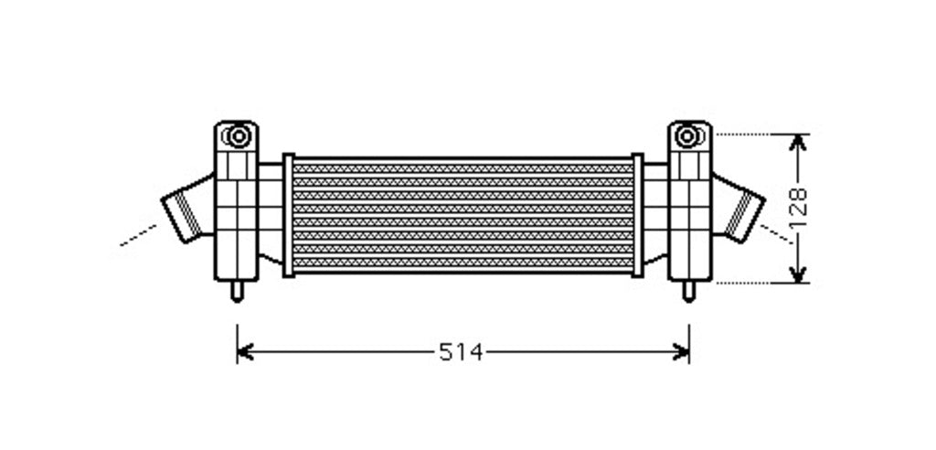 Intercooler Per Ford Mondeo (FD107N001)