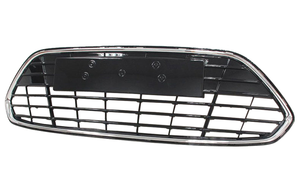 Griglia Paraurti Anteriore-Centrale-Nera-Lucida-Con Cornice Cromata Per Ford Mondeo (FD1122120)