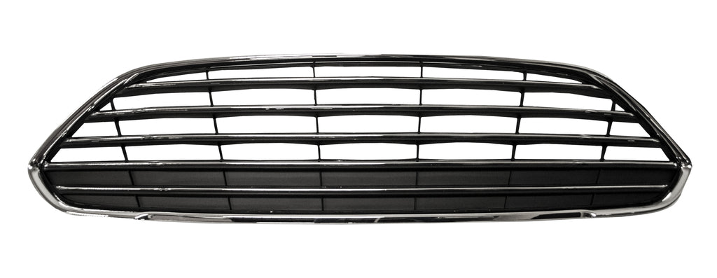 Griglia Radiatore-Nera-Con Modanature Cromate-Con Cornice Cromata Mod. > 02/16 Per Ford Fiesta Mk Vi (FD3462001)