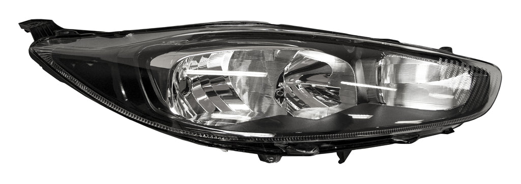 Proiettore Destro H7+h15-Elettrico-Con Motore-Nero Per Ford Fiesta Mk Vi (FD3464903)