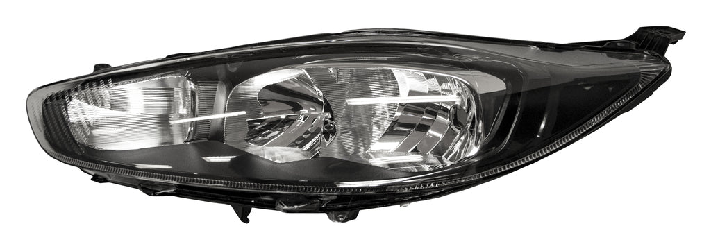 Proiettore Sinistro H7+h15-Elettrico-Con Motore-Nero Per Ford Fiesta Mk Vi (FD3464904)
