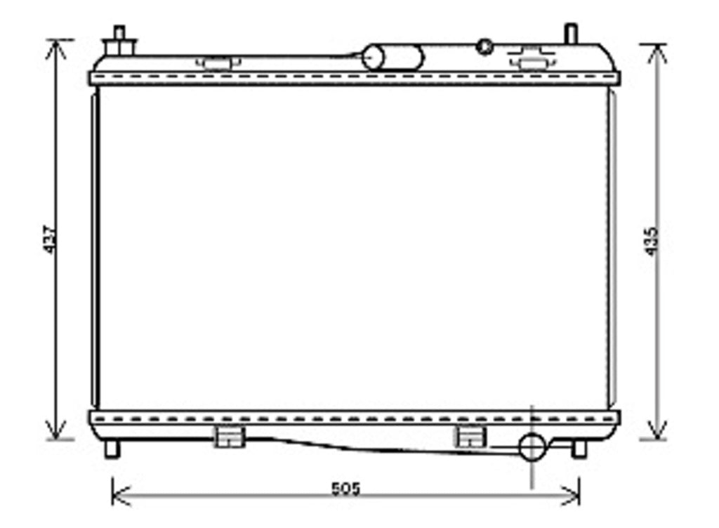 Radiatore Per Ford Fiesta Mk Vi (FD346R002)