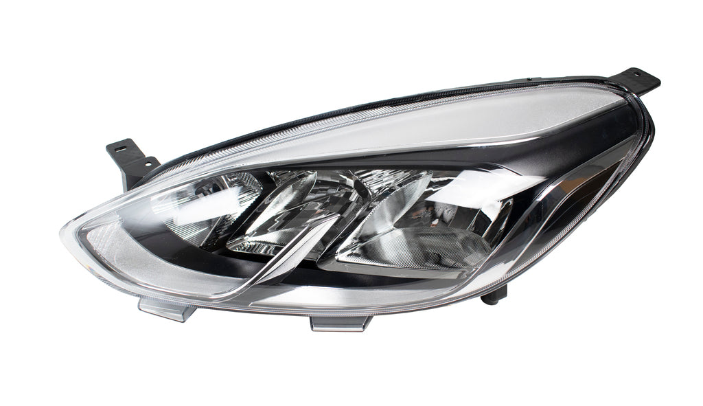 Proiettore Sinistro H7+h15-Elettrico-Con Motore-Cromato Per Ford Fiesta Mk Vii (FD3484914)