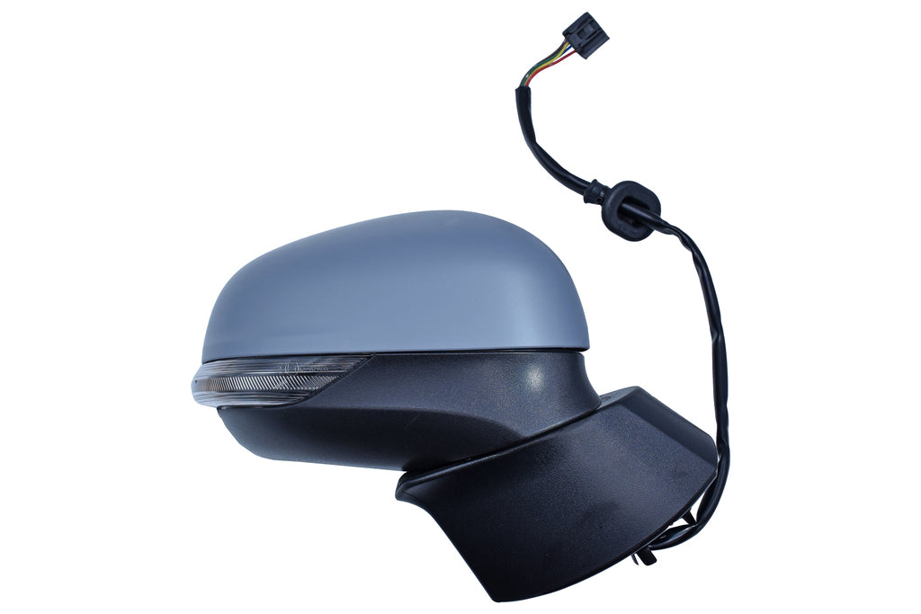 Retrovisore Destro-Elettrico-Con Primer-Termico-Con Fanale-Convesso-6 Pins Per Ford Fiesta Mk Vii (FD3487313)