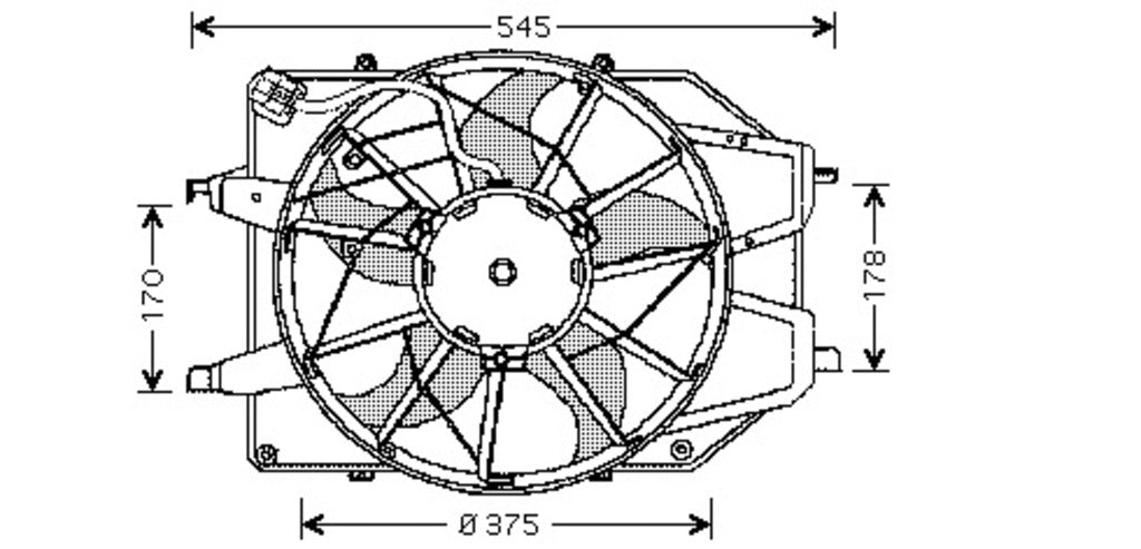 Ventola Per Ford Focus (FD420F009)
