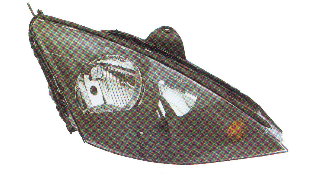 Proiettore Destro H7+h1-Elettrico-Senza Motore-Nero Per Ford Focus (FD4224913)