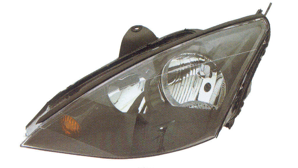 Proiettore Sinistro H7+h1-Elettrico-Senza Motore-Nero Per Ford Focus (FD4224914)