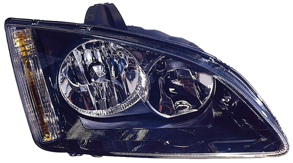 Proiettore Destro H7+h1-Elettrico-Senza Motore-Nero Per Ford Focus (FD4244913)