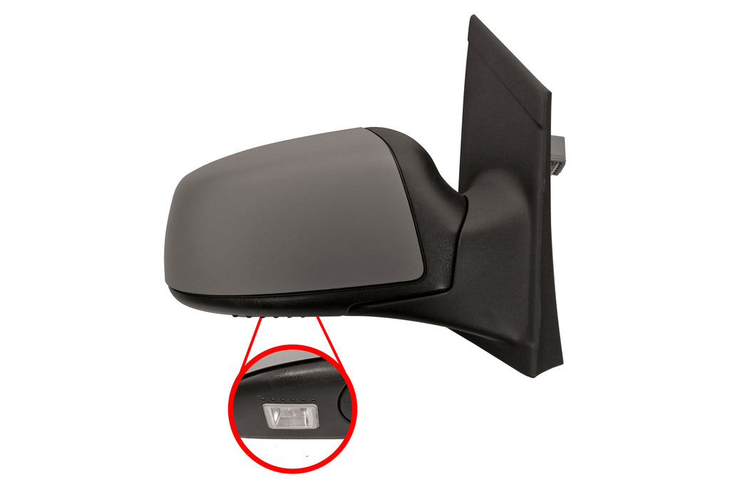 Retrovisore Destro-Elettrico-Termico-Con Primer-Con Luce Cortesia-10h6p Per Ford Focus (FD4247333P)