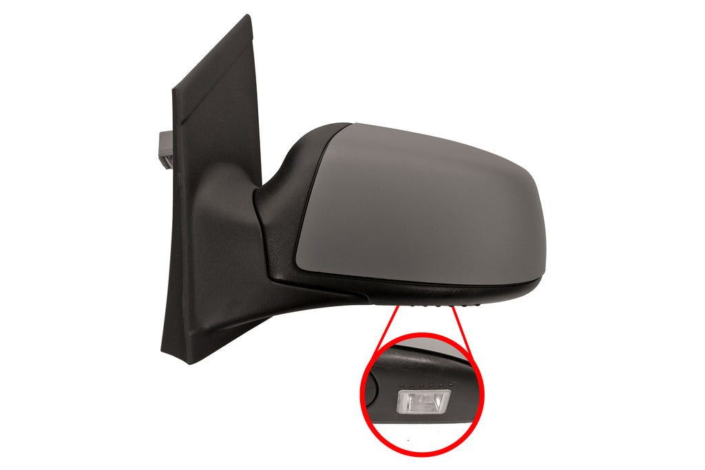 Retrovisore Sinistro-Elettrico-Termico-Con Primer-Con Luce Cortesia-10h6p Per Ford Focus (FD4247334P)