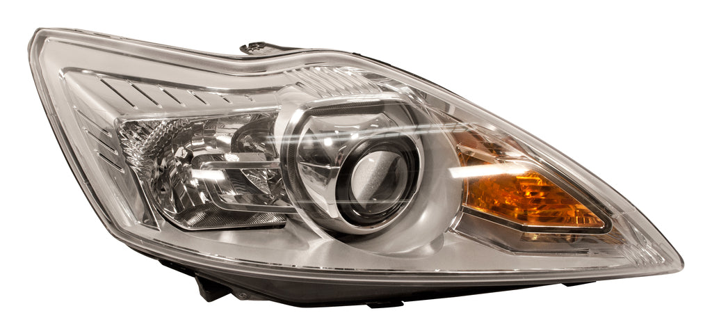 Proiettore Destro H7+h1-Elettrico-Con Motore-Con Luce Direzionale-(afs)-Cromato Per Ford Focus (FD4264945)