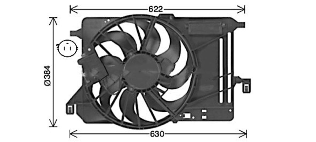 Ventola Per Ford Focus (FD428F001)